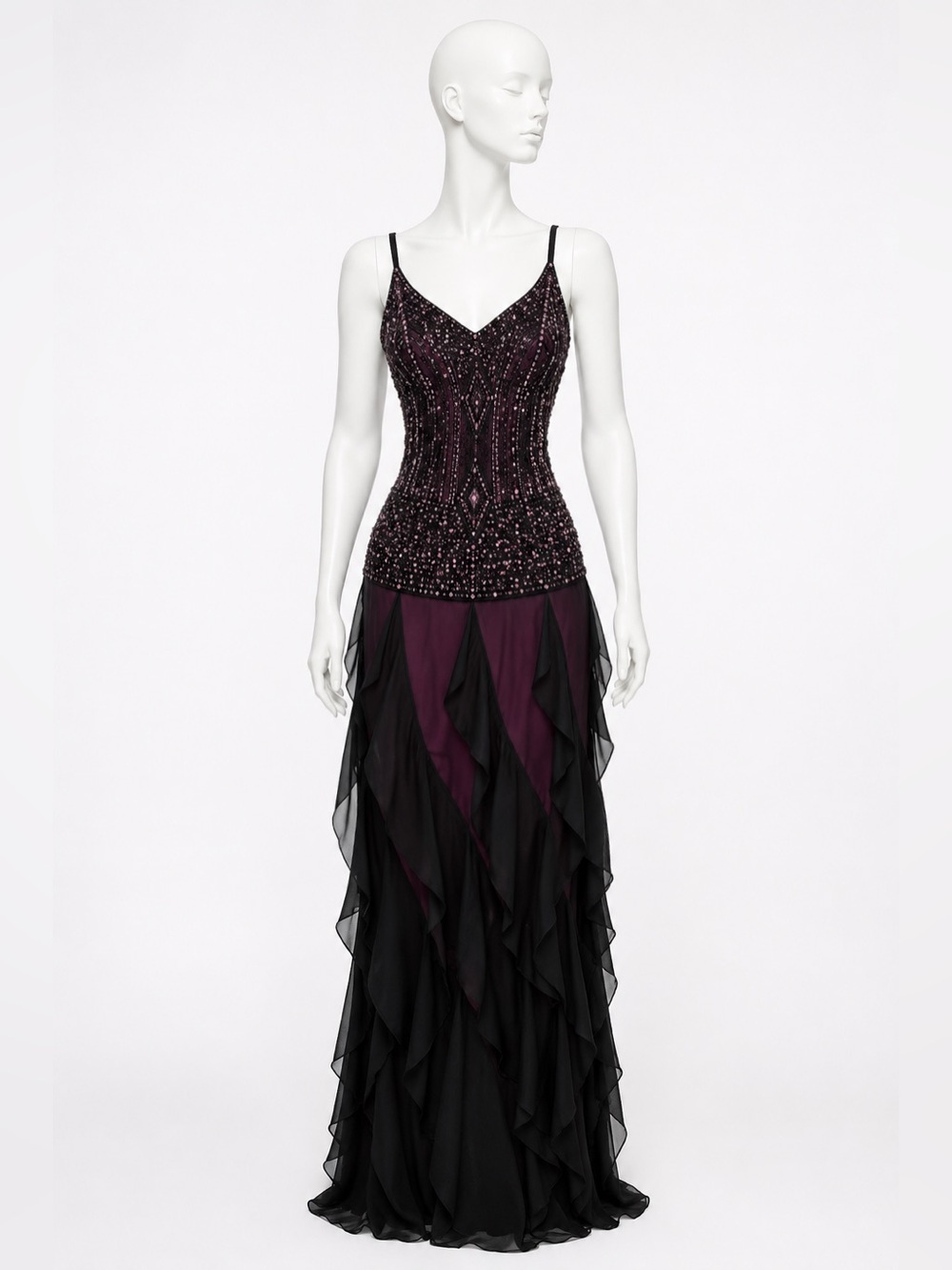 Vintage Sue Wong Nocturne evening gown